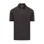 Erkek Polo Yaka Düğme Kapamalı Kısa Kollu Siyah Polo Yaka T-Shirt EM000859 AF12955-U8168
