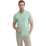 Erkek Polo Yaka Slim Fit Düz Pamuklu Tişört 4613 - Su Yeşili
