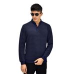 Erkek Polo Yaka Sweatshirt R2252 BGL-ST03199 HAKİ M