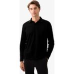 Erkek Polo Yaka T-Shirt 40820 - Siyah - XL