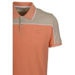 Erkek Polo Yaka Tişört Bej%100 Pamuk Slim Fit Çift Renk T-shirt NCS JEANS 1163 BEJ 2XL
