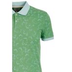 Erkek Polo Yaka Tişört Desenli Olive%100 Pamuk Slim Fit T-shirt NCS JEANS 1997 OLİVE S