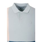 Erkek Polo Yaka Tişört Mavi%100 Pamuk Slim Fit Ribanalı Kol Garnili T-shirt NCS JEANS 1165 MAVİ 3XL