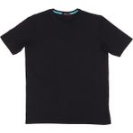ERKEK RAHAT KALIP OVERSİZE KISA KOL YAZLIK DÜZ BASİC TEK RENK PENYE T-SHIRT, LACİVERT, 4XL