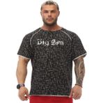 Erkek Reglan Kol Pamuklu Spor T-Shirt Big Sam 3151