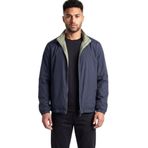 Erkek Regular Fit Dik Yaka Fermuarlı Çift Taraflı Mavi Ceket 26412105-096