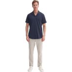 Erkek Regular Fit Kısa Kol Gömlek - XL - Lacivert