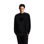Erkek Regular Fit Pamuklu Bisiklet Yaka Uzun Kollu Siyah Sweatshirt EM005005 AF10013-UC001