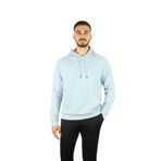 Erkek Regular Fit Pamuklu Kapüşonlu Uzun Kollu Mavi Sweatshirt 50545846-483