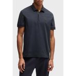 Erkek Regular Fit Pamuklu Monogram Logolu Kısa Kollu Lacivert Polo Yaka T-Shirt 50533273-402