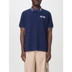 Erkek Regular Fit Pamuklu Yakası Logo Detaylı Kısa Kollu Lacivert Polo Yaka T-Shirt 78GAGT05CJ01T-283