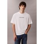Erkek Regular Fit Yazı Baskılı Pamuklu T-Shirt - Beyaz - Bright White - XL