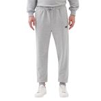 Erkek Regular Fit Yumuşak Kumaşlı Beli Paçası Lastıkli Eşofman Altı EXP-002, Gri Melanj, XL