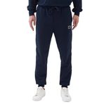 Erkek Regular Fit Yumuşak Kumaşlı Beli Paçası Lastıkli Eşofman Altı EXP-002, Lacivert, S