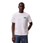 Erkek Regular Fit Yuvarlak Yakalı Logo Etiketli Pamuklu Kısa Kollu Siyah T-Shirt LV04RF294G-UB1