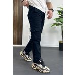 Erkek Regular Kargo Cepli Pantolon Lacivert Edw232
