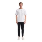 Erkek Relax Fit Bisiklet Yaka Pamuklu Tişört 4095