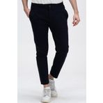 Erkek Relaxed Fit Beli Lastikli Bağcıklı Pamuklu Rahat Spor Jogger Pantolon LACİVERT XL