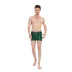 Erkek Renkli Uzayli Desenli Dijital Boxer 796