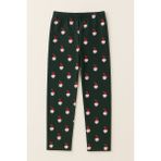 Erkek Santa Claus Pijama Altı Yeşil