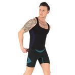 Erkek Seamless Kapri Sport Pro Tayt SİYAH