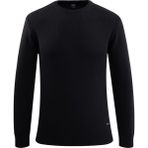 Erkek Sıfır Yaka Kazak Triko Petek Örgü Düz Renk Klasik Kalıp - 5243C - Lacivert - 2XL