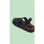 Erkek Siyah 11651 Anatomik Terlik Sandalet Siyah 40
