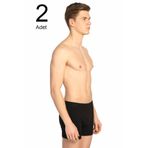 Erkek Siyah 2'li Paket Likralı Boxer Elf568t0114ccm2 0114