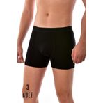 Erkek Siyah 3 Adet Elit Modal Elasthan Boxer 1251