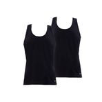 Erkek Siyah Atlet%100 Pamuk 2'Li Paket - BS9225