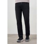 Erkek Siyah Denim 5 Cep Dynamic Fit Jean Kot Pantolon