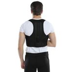 Erkek Siyah Dik Duruş Kamburluk Önleyici Ortopedik Bel Ve Sırt Destek Korsesi, Tek Ebat, TYC00510705546-19804IGP271311