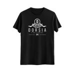 Erkek Siyah Dorsia Fine Dining Restaurant Logo Inspired By American Psycho Classic T-shirt Siyah L