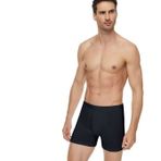 Erkek Siyah Elastan Likralı Boxer 1'li Paket