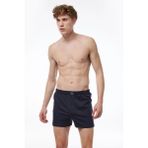Erkek Siyah Geniş Kalıp %100 Pamuk Boxer M24
