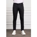 Erkek Siyah Jean Slim Fit Dark Kesim Pantolon