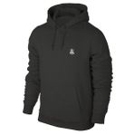 Erkek Siyah Kapşonlu Sweatshirt