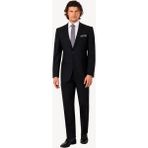 Erkek Siyah Mono Yaka Regular Fit Takım Elbise - 50 / 6