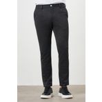 Erkek Siyah Poliviskon Trend Pileli Slim Fit Spor Pantolon