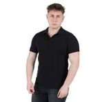 Erkek Siyah Polo Yaka T-Shirt