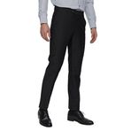 Erkek Siyah Regular Fit Kumaş Pantolon-7219 SİYAH 54