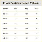 Erkek Siyah Slim Fit Kot Pantolon – Günlük & Şık Rahat Kesim Jean - Açık Mavi - 38