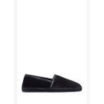Erkek Siyah Süet Deri Espadril 25SFD770214