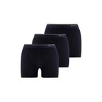 Erkek Siyah Tender Cotton Boxer 3'lü Paket 9673