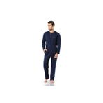 Erkek Siyah Uzun Kollu Pijama Takımı 5454