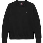 Erkek Slim Fit Bisiklet Yaka Triko Kazak - Siyah