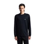 Erkek Slim Fit Bisiklet Yakalı Uzun Kollu Lacivert Sweatshirt EM004591 AF13747-UB118