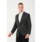 Erkek Slim Fit Blazer Ceket Koyu Gri - 50 - 6 Drop