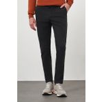 Erkek Slim Fit Chino Pantolon Siyah