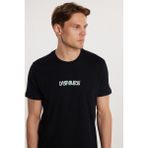 Erkek Slim Fit Dar Kesim %100 Pamuk Yumuşak Dokulu Baskılı Siyah Bisiklet Yaka Tişört - XL - Siyah6